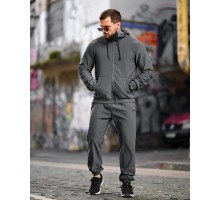 Теплий чоловічий спортивний костюм Ranger Grey