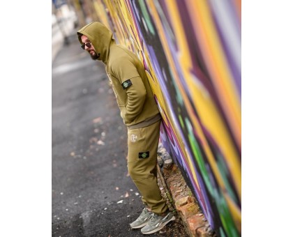 Теплий спортивний костюм Stone Island Gerona Olive: Стиль та комфорт