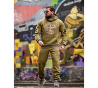 Теплий спортивний костюм Stone Island Gerona Olive