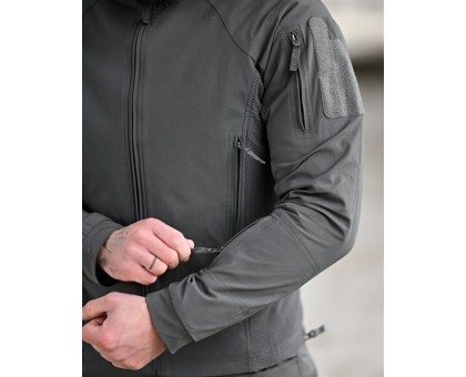 Yinren Hunter Grey FZ 2.0: надійна тактична куртка весна-осінь