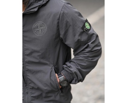 Чоловічий спортивний костюм SI Dark Grey: легкий, вітрозахисний, для міста