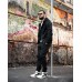 Чоловічий спортивний костюм Agesis Black: Стильний Комфорт для Тренувань