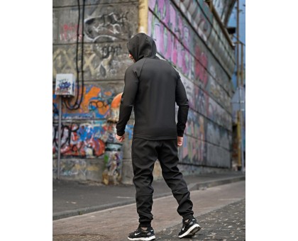 Костюм SoftShell NK Black: Тактичний захист та комфорт у русі Костюм SoftShell NK Black: Тактичний захист та комфорт у русі