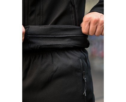 Костюм SoftShell NK Black: Тактичний захист та комфорт у русі Костюм SoftShell NK Black: Тактичний захист та комфорт у русі