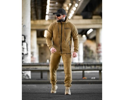 Чоловічий флісовий костюм 5.11 Coyote: Тепло та комфорт