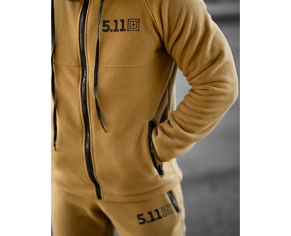 Чоловічий флісовий костюм 5.11 Coyote: Тепло та комфорт