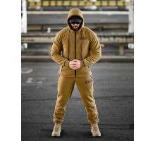 Теплий чоловічий флісовий костюм 5.11 Coyote