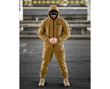 Чоловічий флісовий костюм 5.11 Coyote: Тепло та комфорт