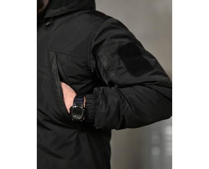 Зимова тактична куртка 7.62 Winter Black: Надійність в Екстримі