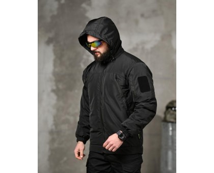 Зимова тактична куртка 7.62 Winter Black: Надійність в Екстримі