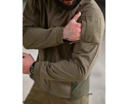 Надійна тактична куртка Yinren Hunter Olive FZ 2.0 весна-осінь