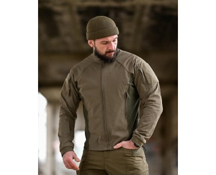 Надійна тактична куртка Yinren Hunter Olive FZ 2.0 весна-осінь