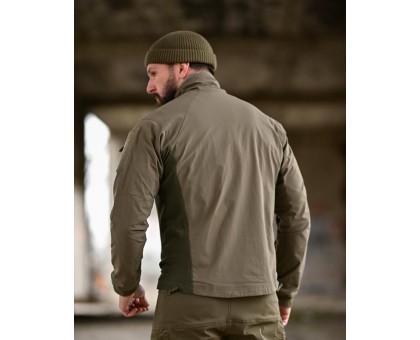 Надійна тактична куртка Yinren Hunter Olive FZ 2.0 весна-осінь