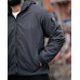 Чоловіча вітровка SI Pancer Grey: мембранна, тактична, захист від вітру