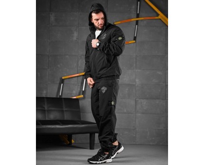Ексклюзивний Спортивний Костюм Stone Island Submariner Black