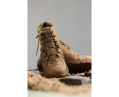 Зимові тактичні напівчеревики Крейзі Койот Хутро: Тепло та комфорт