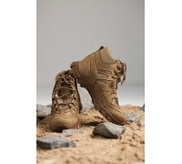 Зимові тактичні напівчеревики Крейзі Койот Хутро