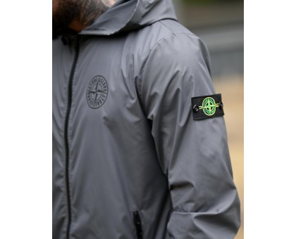 Купити Вітрівку Stone Island Memory Pocket Grey - чоловічий стиль Купити Вітрівку Stone Island Memory Pocket Grey - чоловічий стиль