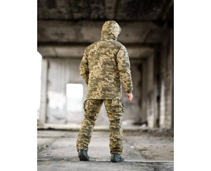Зимовий тактичний костюм Northern Pixel: ріп-стоп, omniheat, півкомбінезон