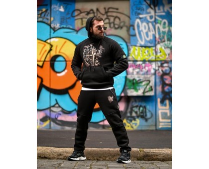 Теплий спортивний костюм Stone Island Gerona Black: Зігріє зі стилем