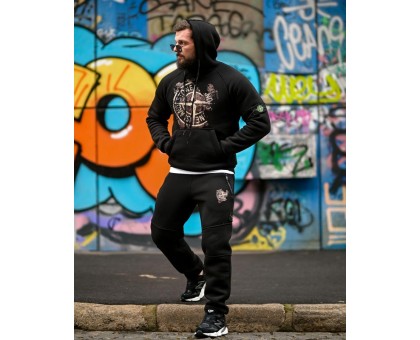 Теплий спортивний костюм Stone Island Gerona Black: Зігріє зі стилем