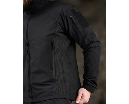 Тактична куртка Yinren Hunter Black FZ 2.0: Демісезон весна-осінь