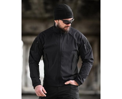 Тактична куртка Yinren Hunter Black FZ 2.0: Демісезон весна-осінь