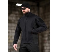 Tактична куртка Yinren Hunter Black FZ 2.0 (весна - осінь)