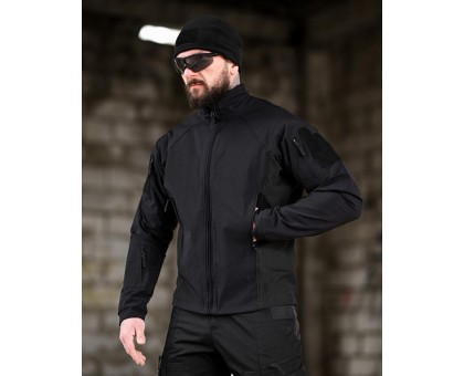 Тактична куртка Yinren Hunter Black FZ 2.0: Демісезон весна-осінь