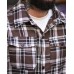 Чоловіча сорочка Aggression Mike: Фланелева в клітинку, вільний крій