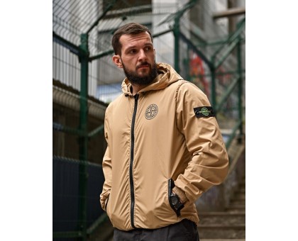 Вітрівка Stone Island Memory Pocket Coyote: Культовий Стиль та Оригінал Вітрівка Stone Island Memory Pocket Coyote: Культовий Стиль та Оригінал
