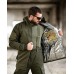 Зимовий тактичний костюм Northern Olive: ріп-стоп, omniheat, півкомбінезон