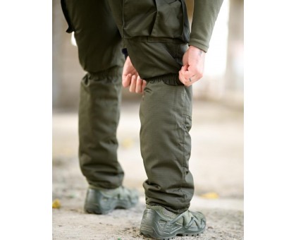 Зимовий тактичний костюм Northern Olive: ріп-стоп, omniheat, півкомбінезон