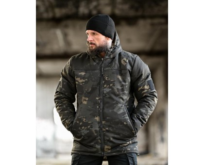 Chameleon: Зимова двостороння тактична куртка Multicam/Dark Multicam