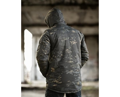 Chameleon: Зимова двостороння тактична куртка Multicam/Dark Multicam