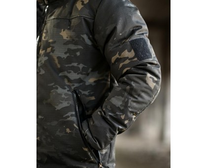Chameleon: Зимова двостороння тактична куртка Multicam/Dark Multicam