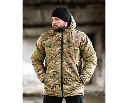 Chameleon: Зимова двостороння тактична куртка Multicam/Dark Multicam