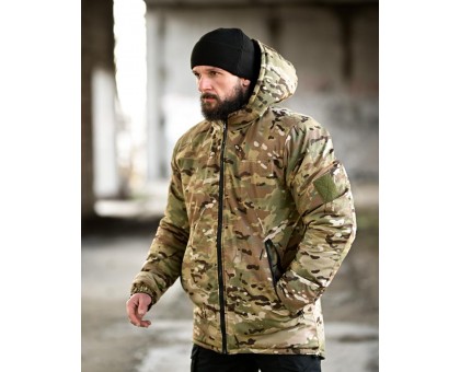 Chameleon: Зимова двостороння тактична куртка Multicam/Dark Multicam