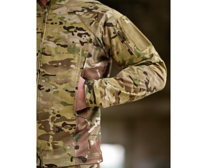 Надійна тактична куртка Yinren Hunter FZ 2.0 Multicam весна-осінь