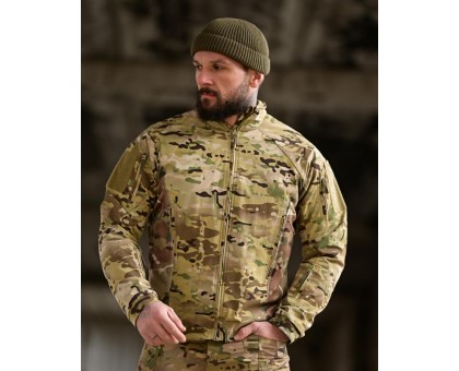 Надійна тактична куртка Yinren Hunter FZ 2.0 Multicam весна-осінь