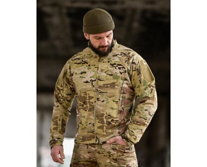 Надійна тактична куртка Yinren Hunter FZ 2.0 Multicam весна-осінь