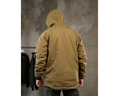 Зимова тактична куртка Patron Coyote: SoftShell, HoloFiber, Omni-Heat Зимова тактична куртка Patron Coyote: SoftShell, HoloFiber, Omni-Heat