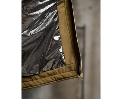 Зимова тактична куртка Patron Coyote: SoftShell, HoloFiber, Omni-Heat Зимова тактична куртка Patron Coyote: SoftShell, HoloFiber, Omni-Heat