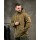 Зимова тактична куртка Patron Coyote (SoftShell, HoloFiber, Omni-Heat)