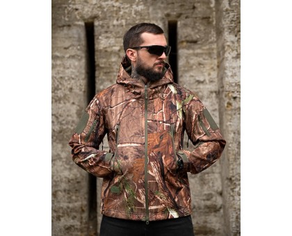 Демісезонна куртка Silver Knight Forest Camo: купити SoftShell, камуфляж для мисливців