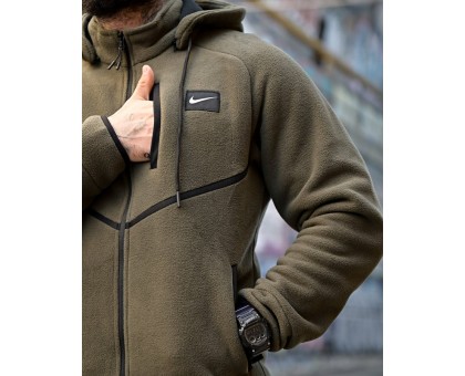 Теплий спортивний флісовий костюм NK Olive: для комфорту та стилю