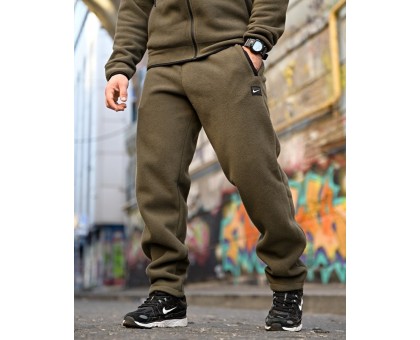 Теплий спортивний флісовий костюм NK Olive: для комфорту та стилю