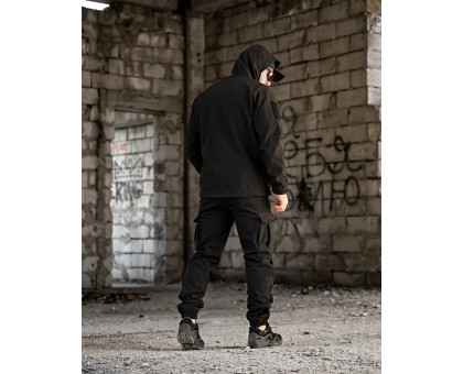 Купити Чоловічий Тактичний Костюм Софтшел Bandit Black – Надійний Захист! Купити Чоловічий Тактичний Костюм Софтшел Bandit Black – Надійний Захист!