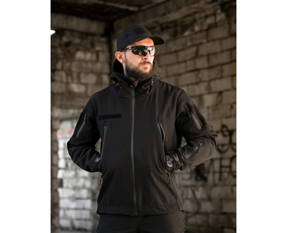 Купити Чоловічий Тактичний Костюм Софтшел Bandit Black – Надійний Захист! Купити Чоловічий Тактичний Костюм Софтшел Bandit Black – Надійний Захист!