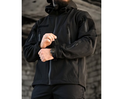Купити Чоловічий Тактичний Костюм Софтшел Bandit Black – Надійний Захист! Купити Чоловічий Тактичний Костюм Софтшел Bandit Black – Надійний Захист!